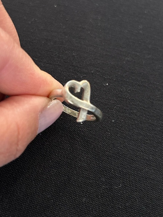 Tiffany & Co. Sterling Silver Heart Ring